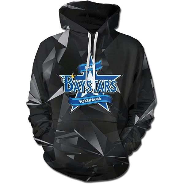 Amazon.co.jp: [misdozcq] 横浜DeNAベイスターズ メンズパーカー プル